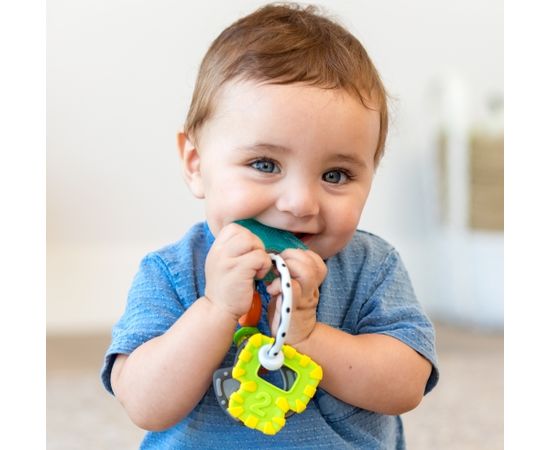 INFANTINO Погремушка-прорезыватель, Разноцветные ключики