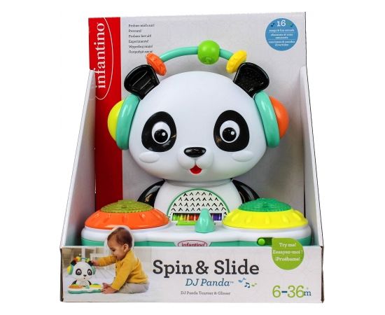 INFANTINO "Spin & slide" dj panda