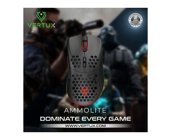 Vertux Ammolite Gaming Беспроводная мышь RGB