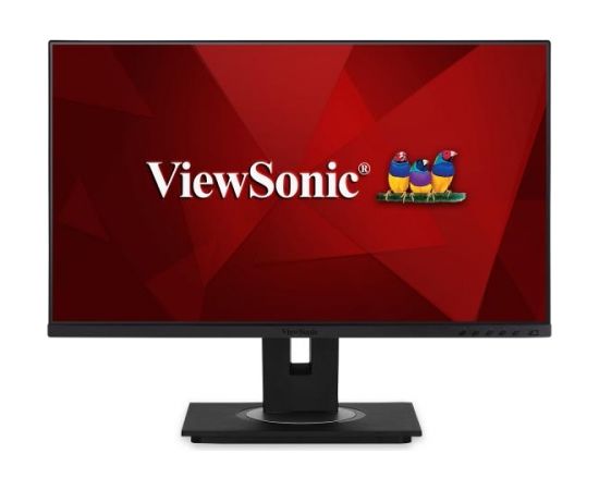 LCD Monitor|VIEWSONIC|VG2456|24"|Panel IPS|1920x1080|16:9|Matte|15 ms|Speakers|Swivel|Pivot|Height adjustable|Tilt|Colour Black|VG2456