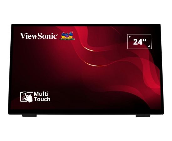 LCD Monitor|VIEWSONIC|24"|Touch|Panel VA|1920x1080|16:9|60Hz|Matte|7 ms|Speakers|Tilt|Colour Black|TD2465