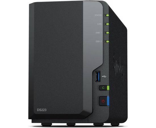 NAS STORAGE TOWER 2BAY/NO HDD USB3.2 DS223 SYNOLOGY