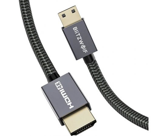 Blitzwolf BW-HDC4 HDMI to HDMI cable 4K, 1.2m (black)