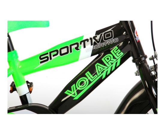 Volare Divriteņu velosipēds 14 collas Sportivo (uz 95% salikts) (3.5-5 gadiem) VOL2040