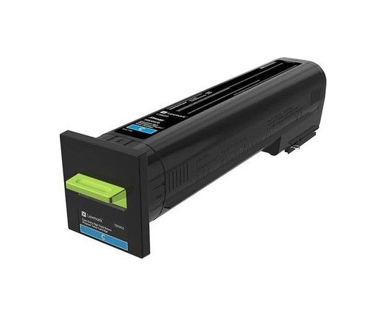 Toner Lexmark 72K2XC0 Cyan Oryginał  (72K2XC0)