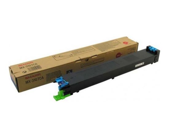 Toner Sharp MX-31GT Cyan Oryginał  (MX31GTCA)