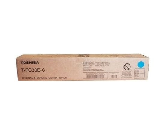 Toner Toshiba T-30E Cyan Oryginał  (T-FC30EC)