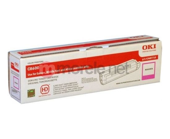 Toner OKI 43487710 Magenta Oryginał  (43487710)