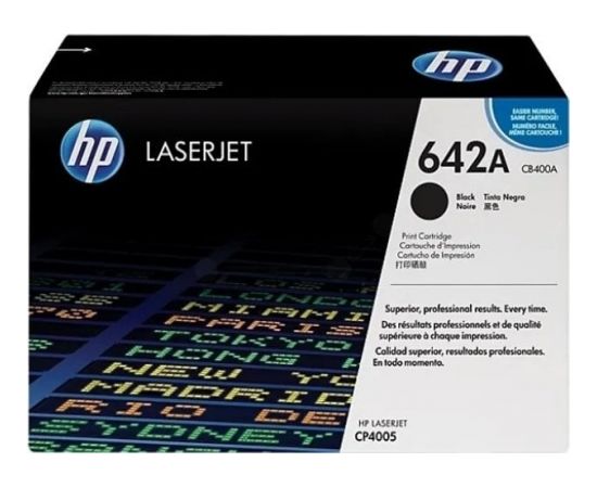 Toner HP 642A Black Oryginał  (CB400A)