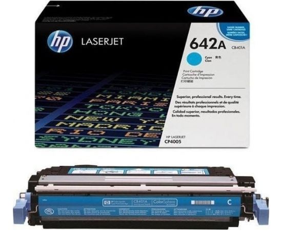 Toner HP 642A Cyan Oryginał  (CB401A)