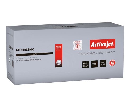 Toner Activejet Black Zamiennik 46508712 (ATO-332BNX     )