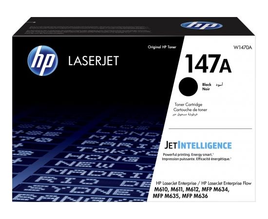 Toner HP 147A Black Oryginał  (W1470A)