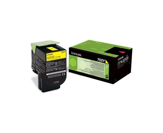 Lexmark 702Y yellow | zwrotny | 1000 str.| CS310dn / CS310n / CS410dn / CS (70C20Y0)