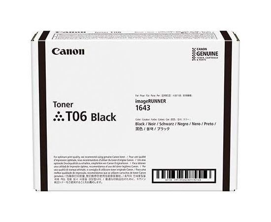 Toner Canon T06 Black Oryginał  (3526C002)