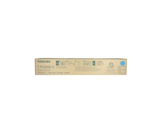 Toner Toshiba T-FC200E Cyan Oryginał  (6AJ00000119)