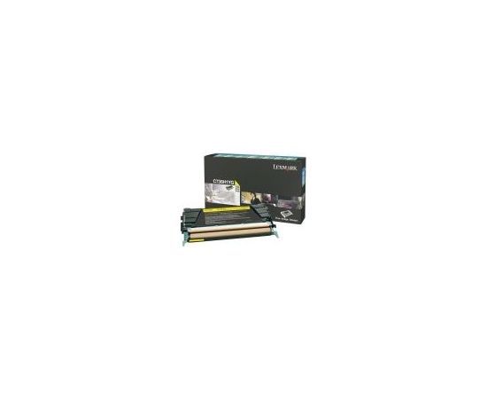 Toner Lexmark C736H1YG Yellow Oryginał  (C736H1YG)