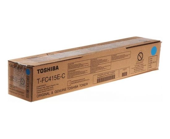 Toner Toshiba T-FC415E Cyan Oryginał  (6AJ00000172)