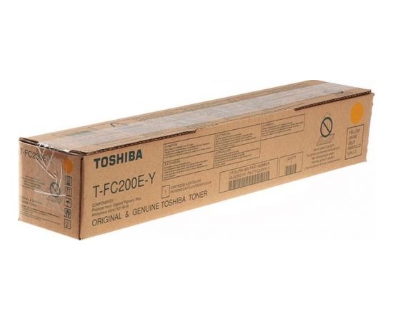 Toner Toshiba T-FC200EY Yellow Oryginał  (6AJ00000198)