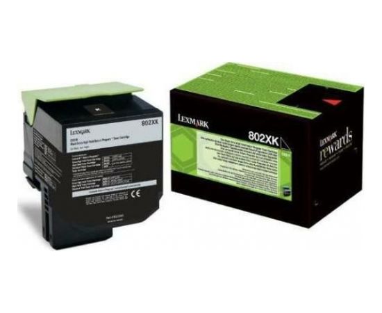 Toner Lexmark 80C2XK0 Black Oryginał  (80C2XK0)