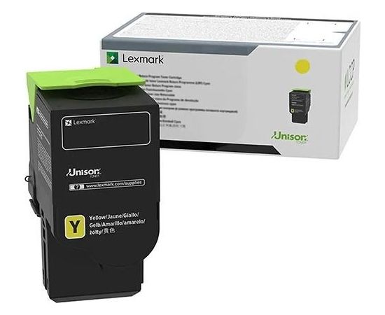 Toner Lexmark 78C2XY0 Yellow Oryginał  (102053)