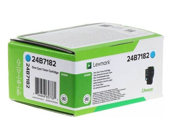 Toner Lexmark 24B7182 Cyan Oryginał  (24B7182)