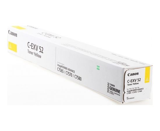 Toner Canon C-EXV52 Yellow Oryginał  (155146)