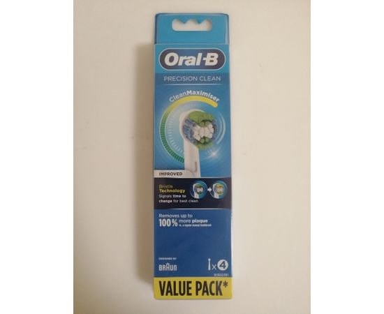 BRAUN el.zobu birstes uzgalis,  4 gab - EB 20RB-4 Uzgaļi elektriskajām zobu birstēm