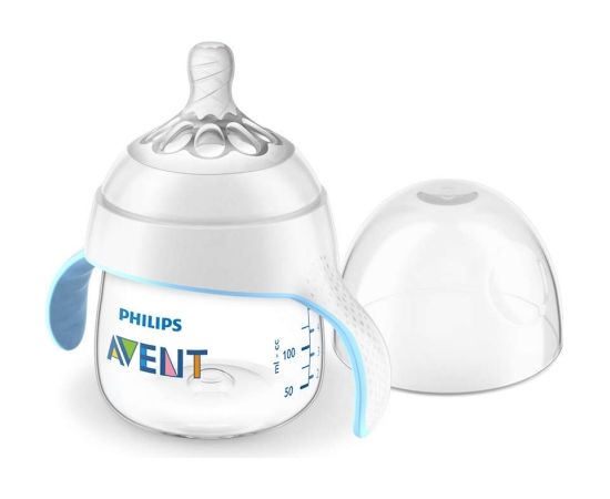 Philips Avent Natural mācību krūzīte 150 ml, vidējas plūsmas knupītis 4m+ - SCF262/06
