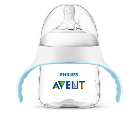 Philips Avent Natural mācību krūzīte 150 ml, vidējas plūsmas knupītis 4m+ - SCF262/06