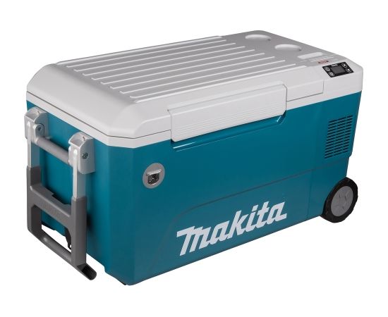 Uzlādējams pārtikas ledusskapis-sildītājs Makita CW002GZ; 18-40 V (bez akumulatora un lādētāja)