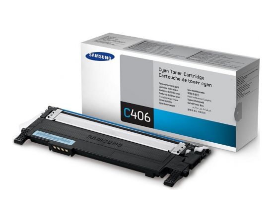 Toner Samsung CLT-C406S Cyan Oryginał  (CLT-C406S/ELS)