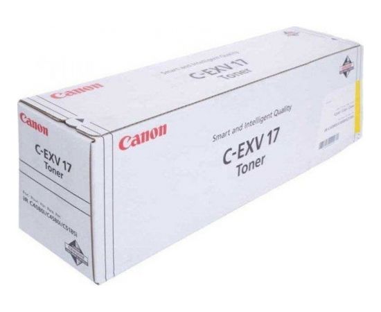 Toner Canon C-EXV17 Yellow Oryginał  (CF0259B002)