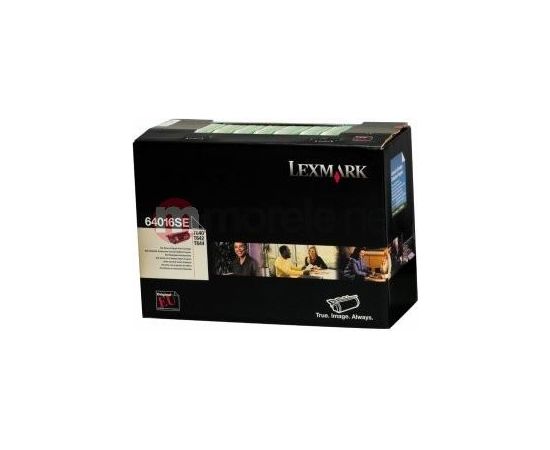 Toner Lexmark 64016SE Black Oryginał  (64016SEkasetazwrotna)