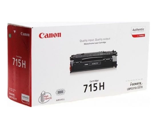 Toner Canon CRG-715H Black Oryginał  (1976B002)