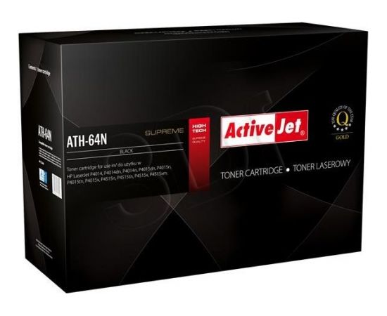 Toner Activejet ATH-64N Black Zamiennik 64A (AT64N)