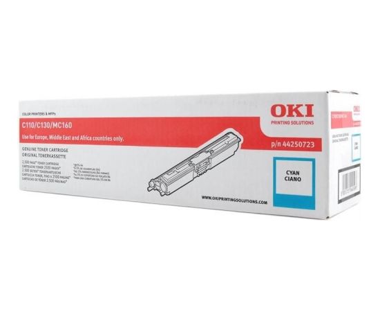 Toner OKI 44250723 Cyan Oryginał  (44250723)