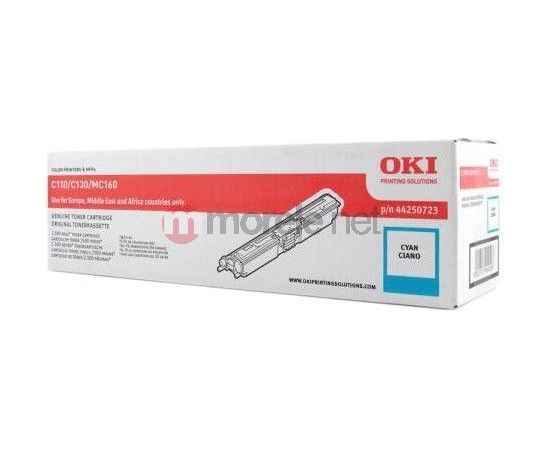 Toner OKI 44250723 Cyan Oryginał  (44250723)