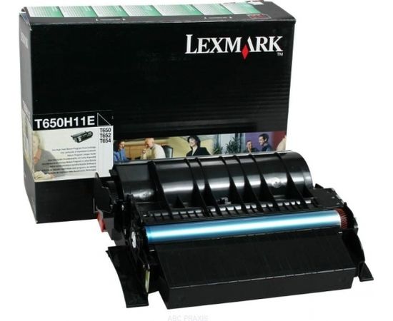 Toner Lexmark 0T650H11E Black Oryginał  (T650H11E)