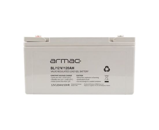 Universal gel battery for Ups Armac Long-Life BL/12V/120Ah