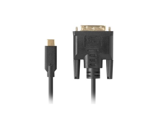 Lanberg CA-CMDV-10CU-0018-BK video cable adapter 1.8 m USB Type-C DVI-D Black