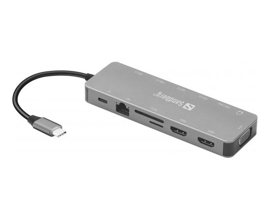 Sandberg 136-45 USB-C 13-in-1 Travel Dock