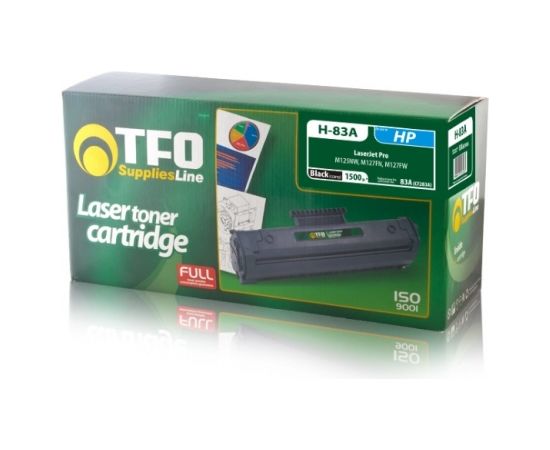 TFO HP CF283A Lāzedrukas kasete M225 M125A M127 M201dw M225dn 1.5K Lapas HQ Premium Analogs