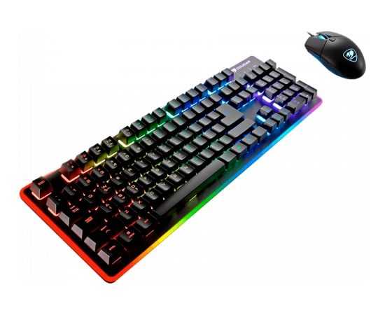 Cougar | Deathfire EX | 37DF2XNMB.0002 | Keyboard + Mouse Bundle| Keyboard: Hybrid / 8 color Backlight | Mouse: ADNS-5050 / 2000 dpi