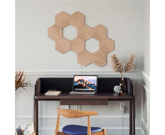 Nanoleaf Elements Wood Look Hexagons Expansion Pack (3 panels)