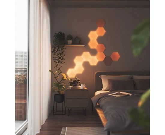 Nanoleaf Elements Wood Look Hexagons Expansion Pack (3 panels)