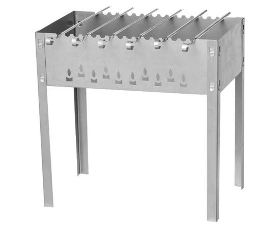 Grils kokogļu Mustang 50x30cm ar 6 iesmiem Dārza elektriskie grili