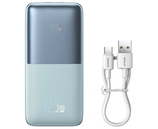 Powerbank Baseus Bipow Pro 10000mAh, 2xUSB, USB-C, 22.5W (blue)