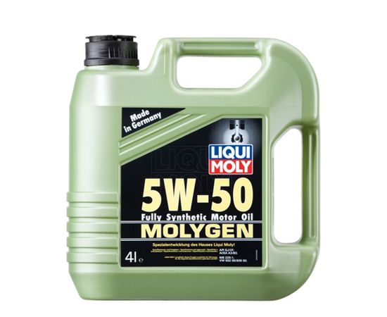 Liqui Moly Sintētiskā motoreļļa MOLYGEN 5W50 4 l