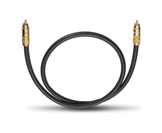OEHLBACH Art. No. 204505 NF 214 SUB SUBWOOFER RCA PHONO CABLE Anthracite 5m Art. No. 204505