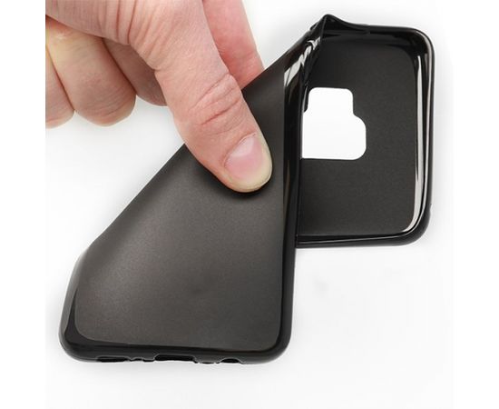 Fusion Soft Matte Back Case Силиконовый чехол для Samsung N770 Galaxy Note 10 Lite Черный